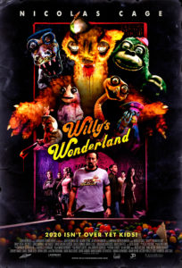 A poster for the movie Willy's Wonderland